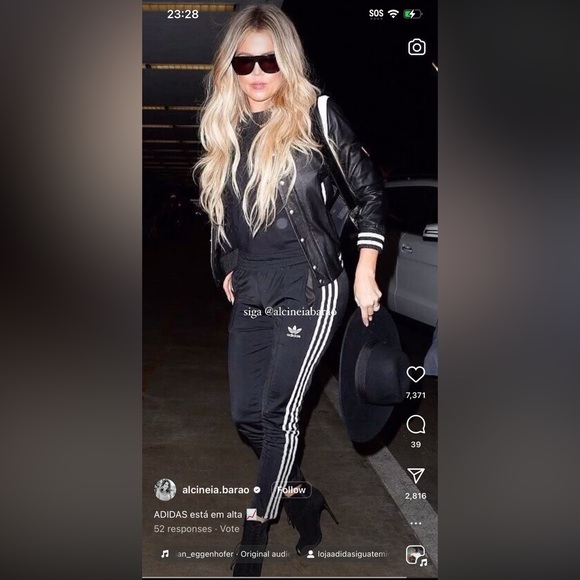 Adidas Original Track pants Man size M, Female size L, mint condition - Picture 2 of 16